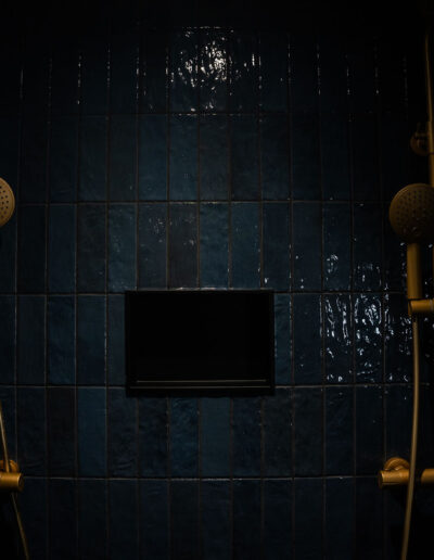 Une double douche pour profiter d'un moment à deux